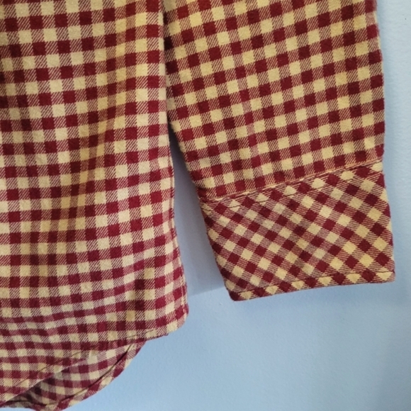 Aritzia Tna Brisco Blouse Checkered Flannel Button Down - Picture 3 of 10